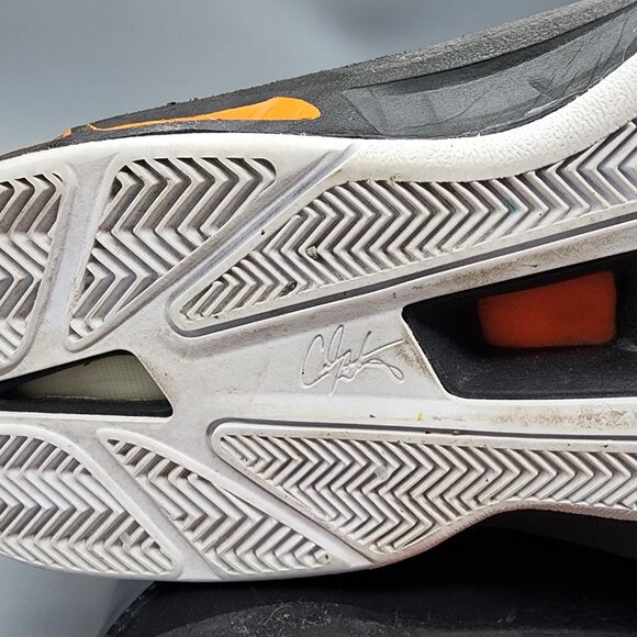 Nike Jordan Flywire Basketball Shoes Black Orange Size 7.5 US 40.5 EU - Picture 15 of 16